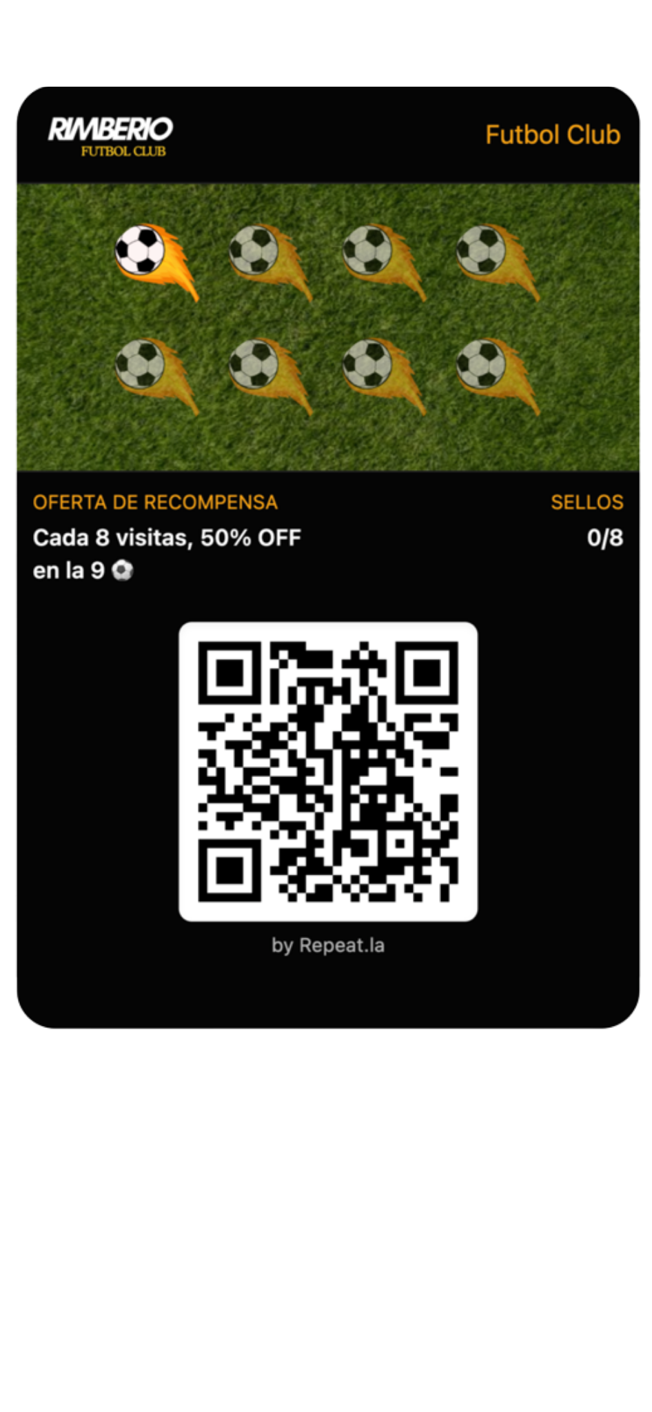 Tarjeta de fidelidad